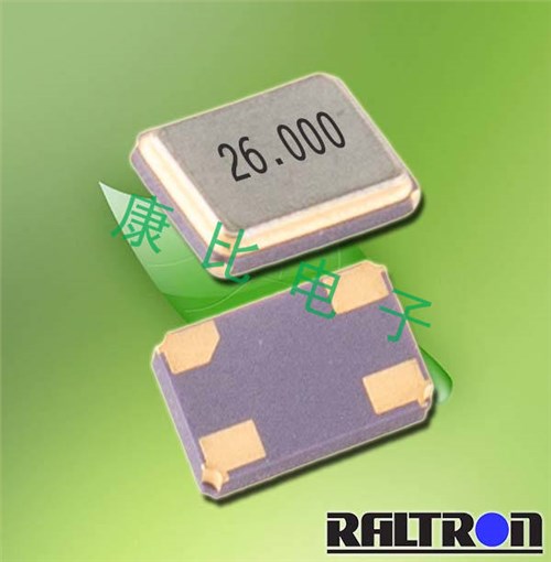 RH100-25.000-18-F-TR,Raltron微处理器晶体,3225mm,25MHz