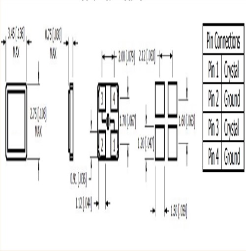 6G电信晶振 MMdcomp石英晶体 T12BC1-19.200MHZ-T