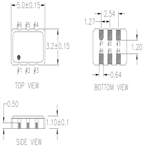 XUP535150.000JS6I8,IDT时钟振荡器,6G电信晶振