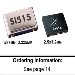 515NBB50M0000AAGR,Skyworks有源晶振,Si515压控晶振,6G电信晶振