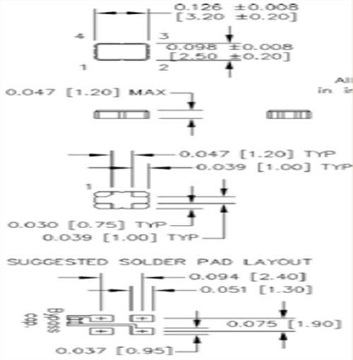 麦特伦皮HCMOS振荡器,M253224TCN48.000MHz,测试设备6G晶振