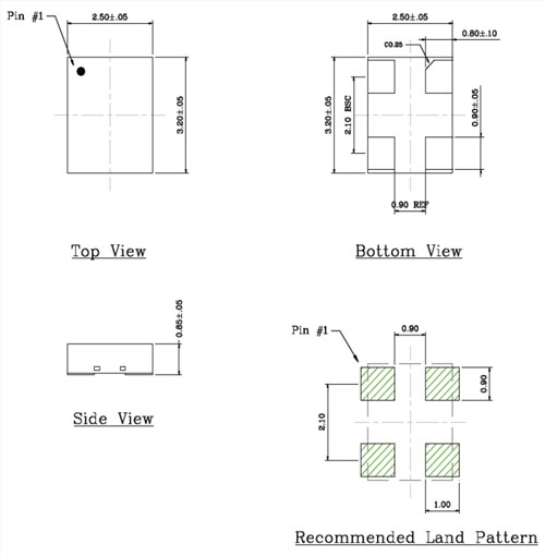 DSC1003CI5-025.0000T,3225mm振荡器,Microchip移动应用晶振